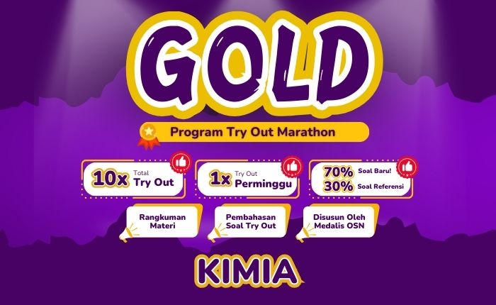 KIMIA – TRY OUT 10 PAKET (GOLD 2025)