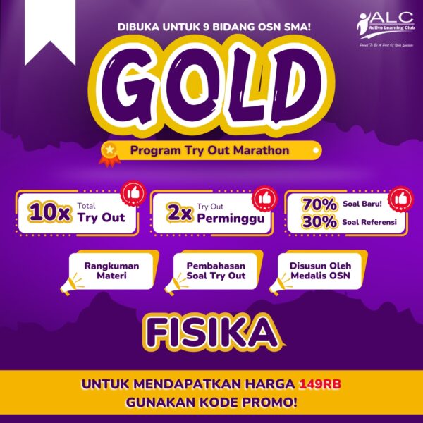 FISIKA - TRY OUT 10 PAKET (GOLD) BATCH 5